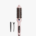 Blowout Boost ionic thermal brush in pink with styling accessories