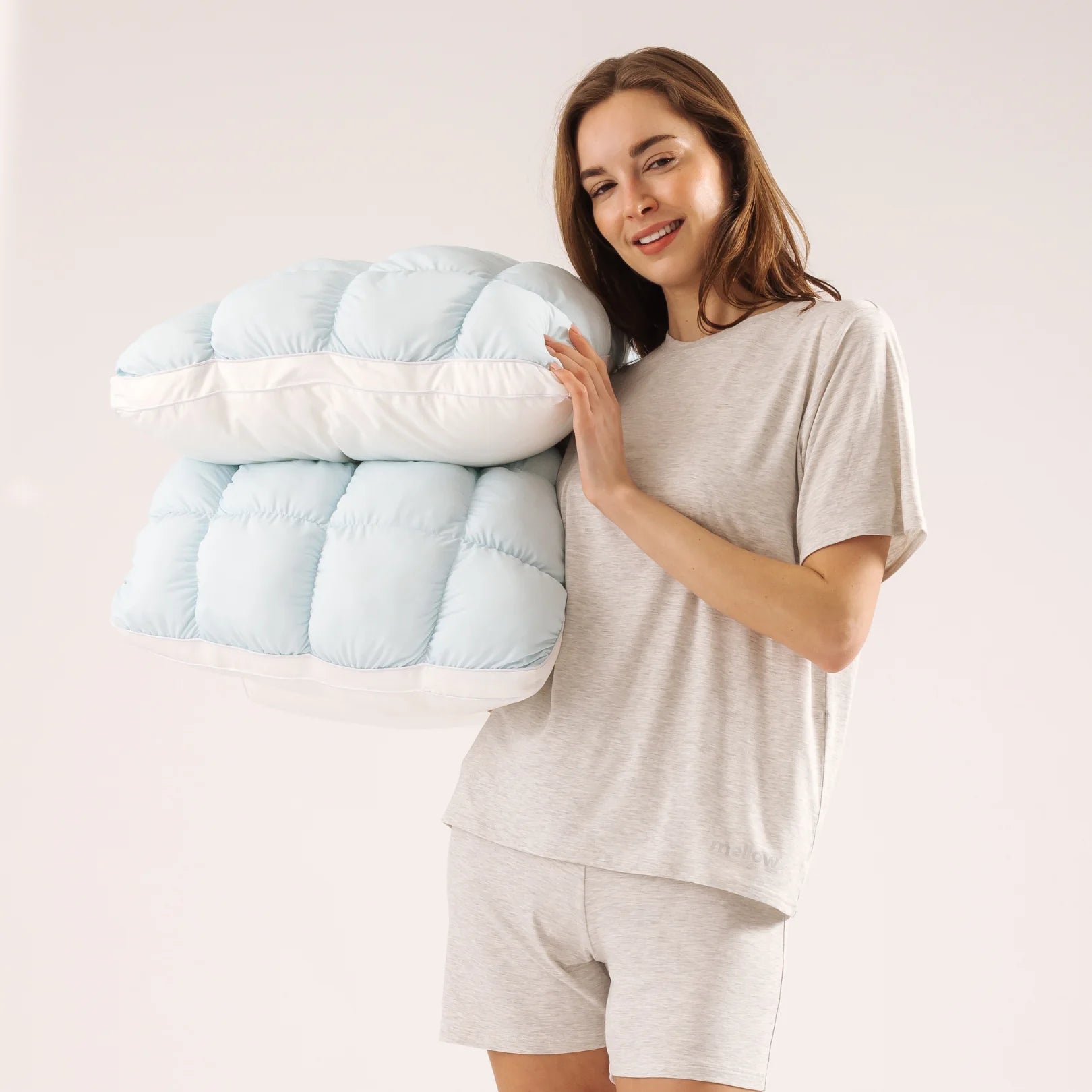 Cooling Memory Foam Pillow | Breathable Soft Support Bed Pillow