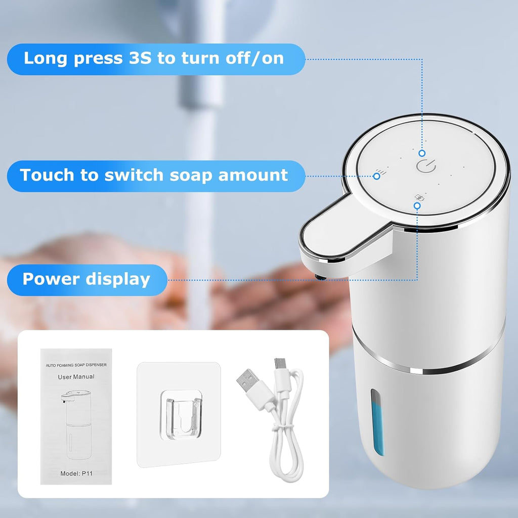 Automatic Foaming Soap Dispenser 2 Pack