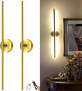 Wireless Rechargeable Wall Sconce Set of 2