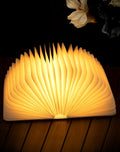 Wooden Folding LED Book Lamp