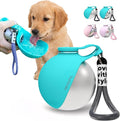 Portable Pet Water Bottle with Foldable Bowl