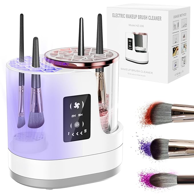 3-in-1 Electric Makeup Brush Cleaner