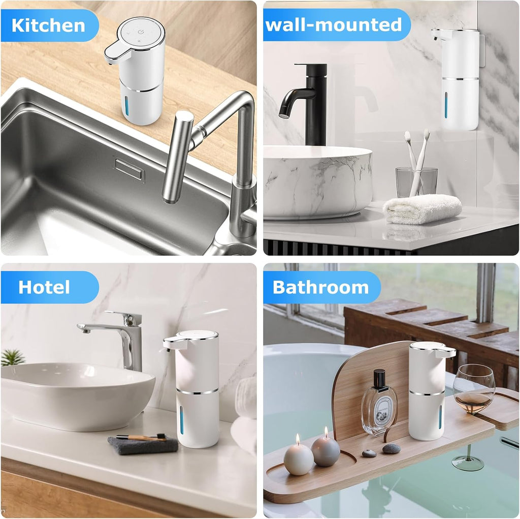 Automatic Foaming Soap Dispenser 2 Pack