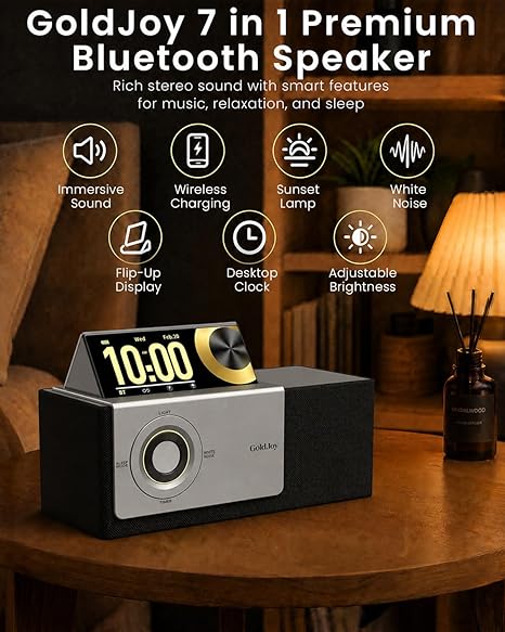 7-in-1 Bluetooth Speaker Charging Station