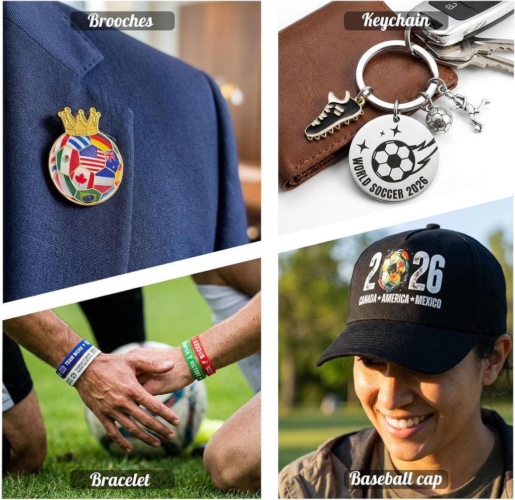 Triple nation soccer fan gift bundle details