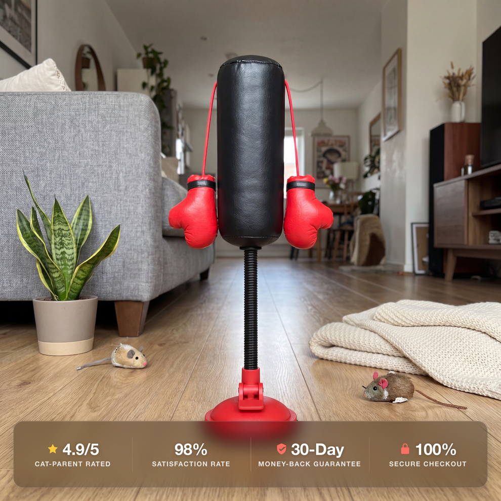 Interactive Cat Punching Bag Toy
